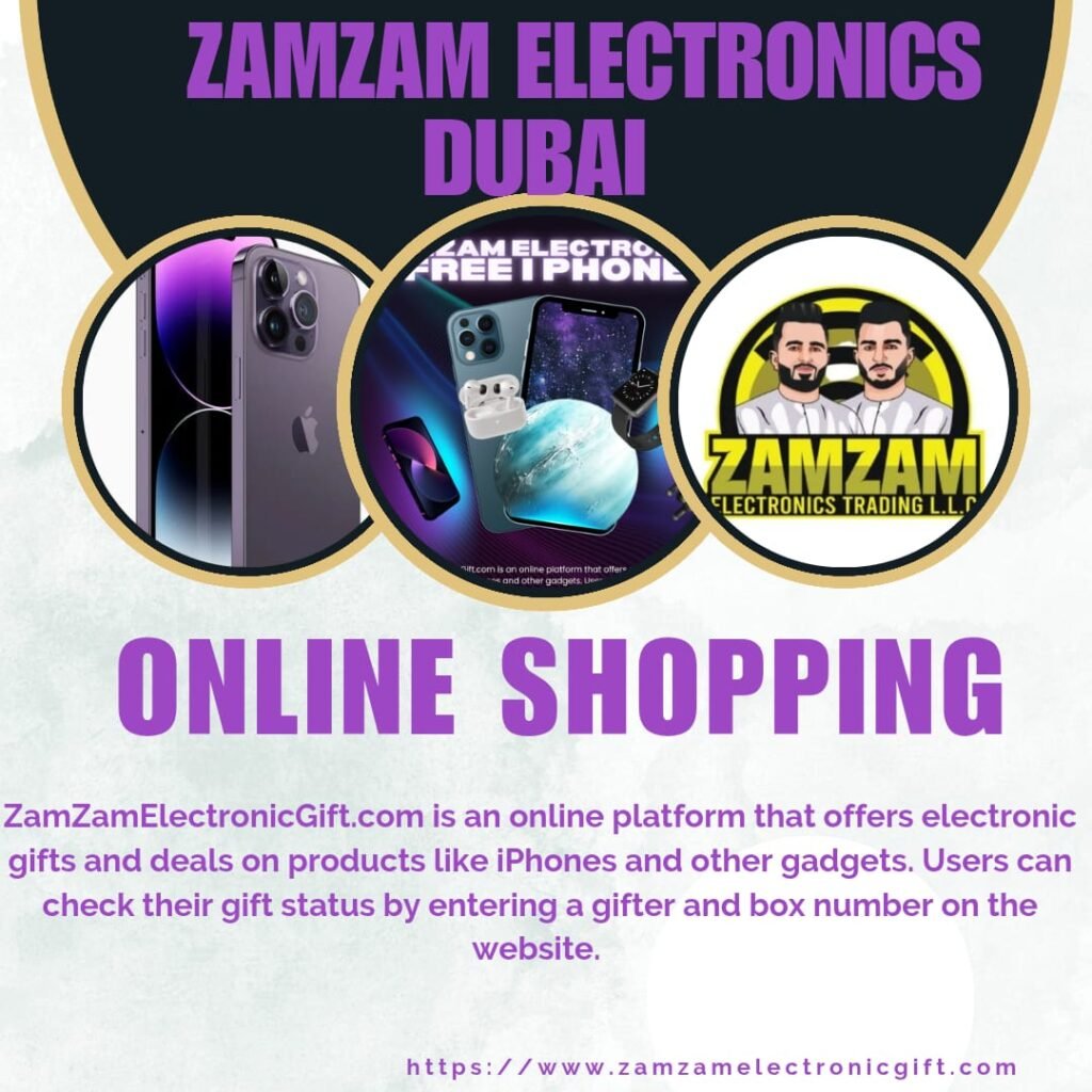 Zam Zam Electronics Dubai online shopping
