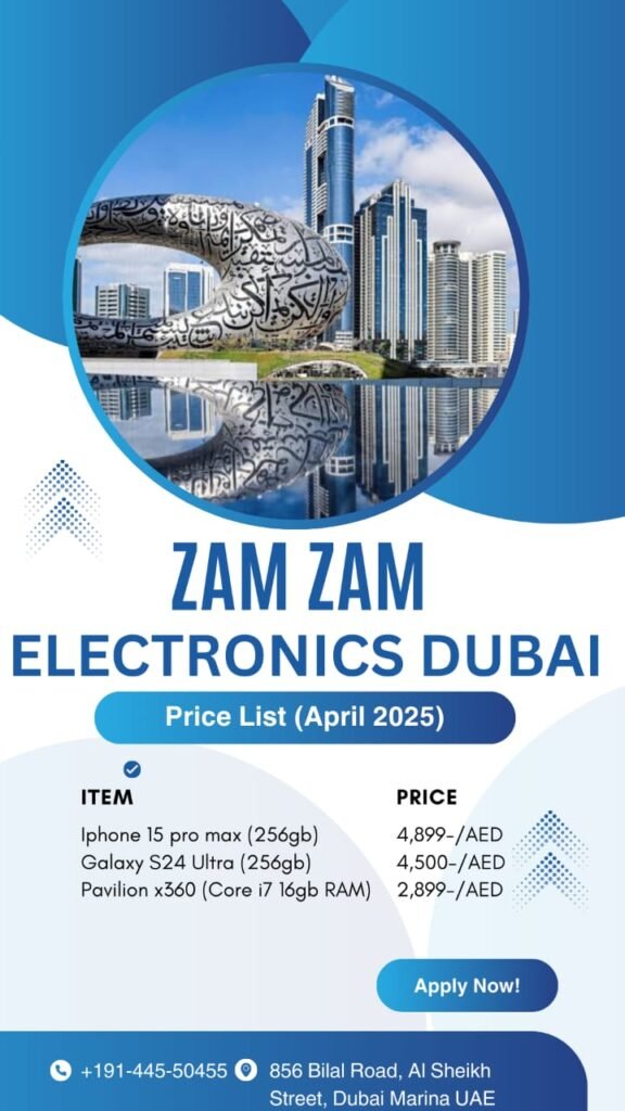 Zam Zam Electronics Dubai